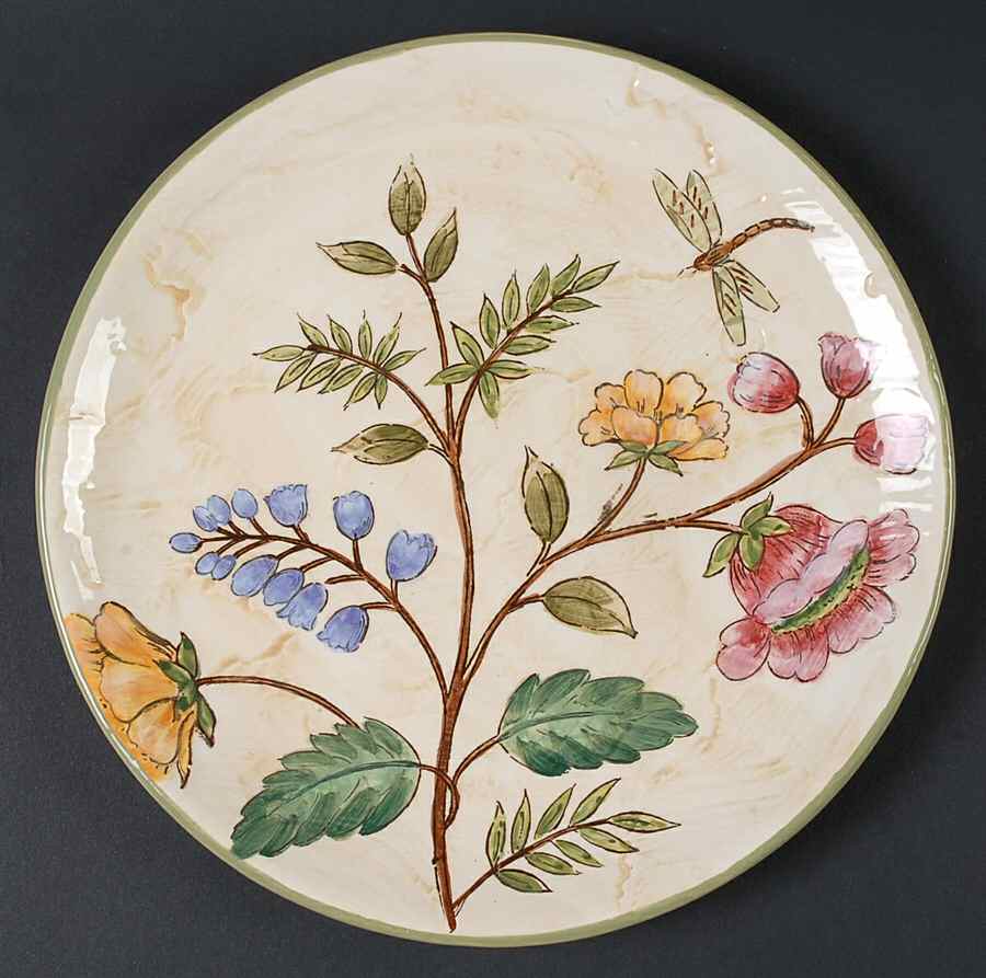 Spring Bloom Dinner Plate by Maxcera Corp-1