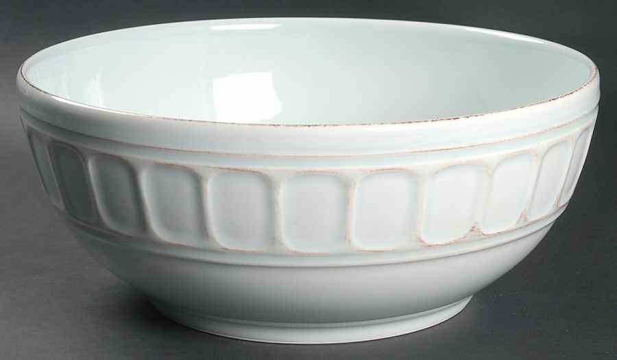 Venice Light Blue 11" Large Salad Serving Bowl by Matceramica-1
