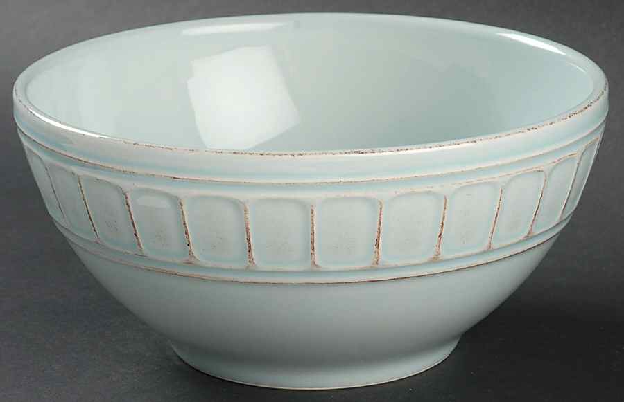 Venice Light Blue 7" Round Serving Bowl by Matceramica-1