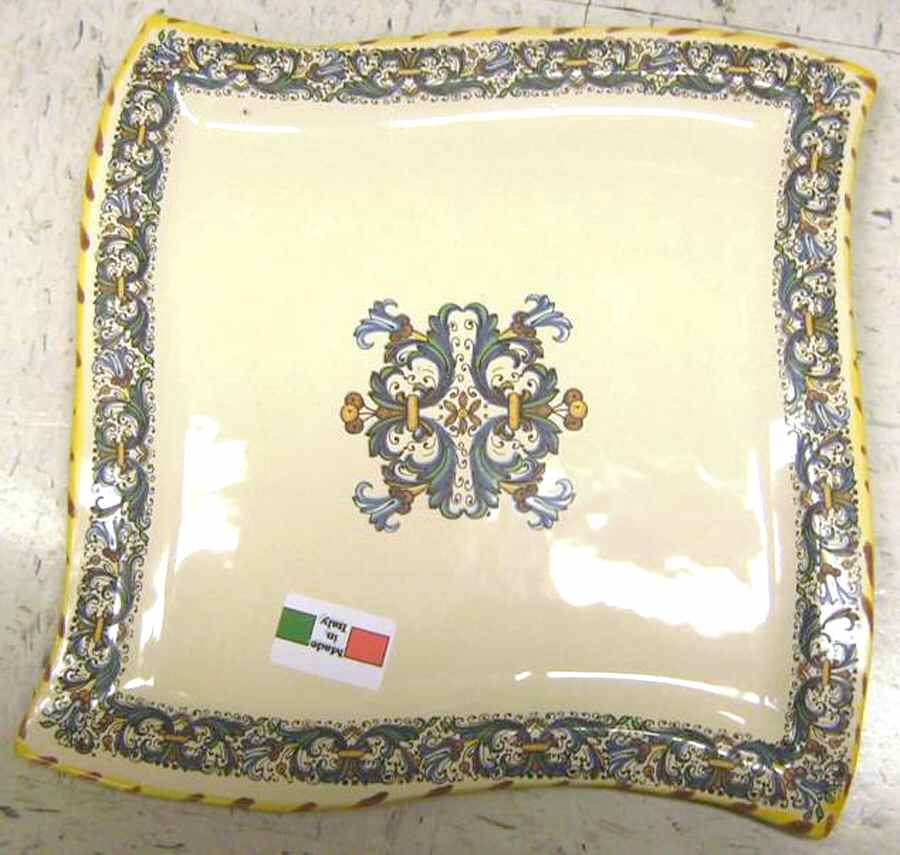 MC64 Square Dinner Plate by Meridiana Ceramiche-1