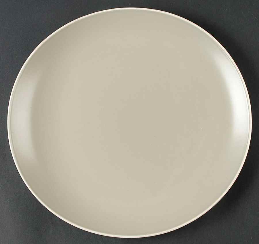 Curve Khaki Dinner Plate by Mikasa-1