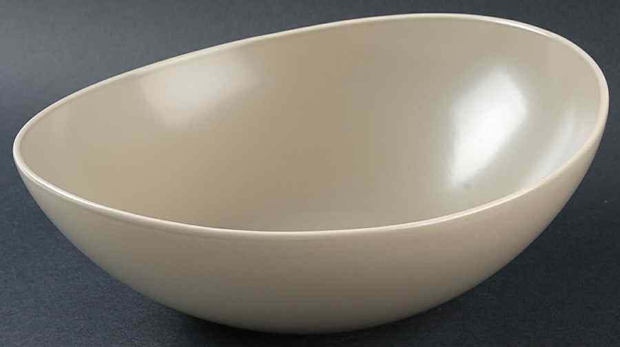 Curve Khaki 9" Round Vegetable Bowl by Mikasa-1