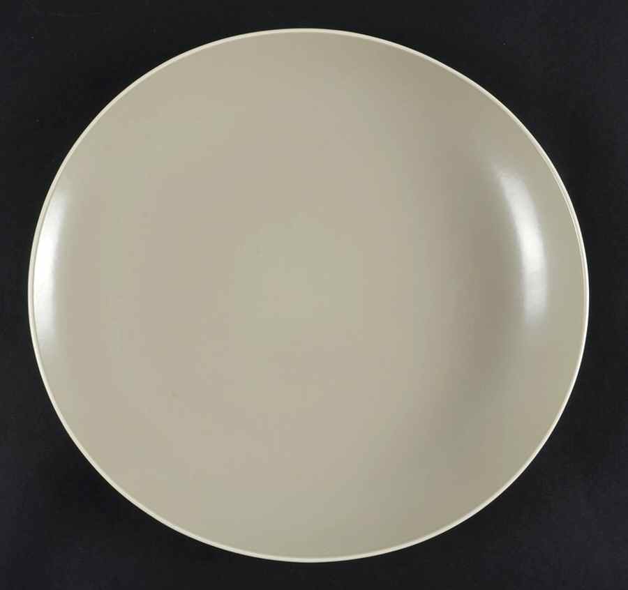 Curve Khaki 12" Chop Plate (Round Platter) by Mikasa-1