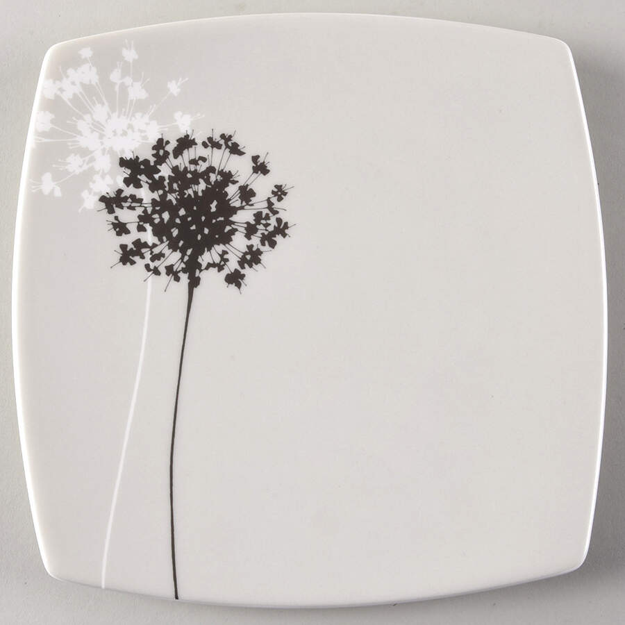 Floral Silhouette Accent Salad Plate by Mikasa-1