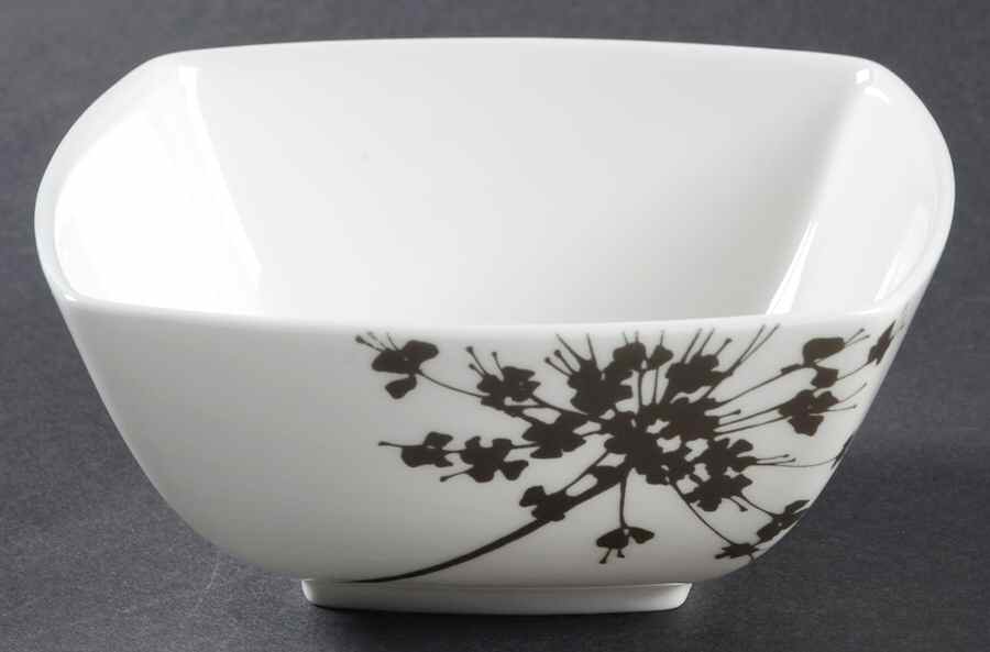 Floral Silhouette Fruit/Dessert (Sauce) Bowl by Mikasa-1