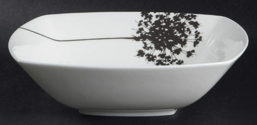 Floral Silhouette Coupe Soup Bowl by Mikasa-1