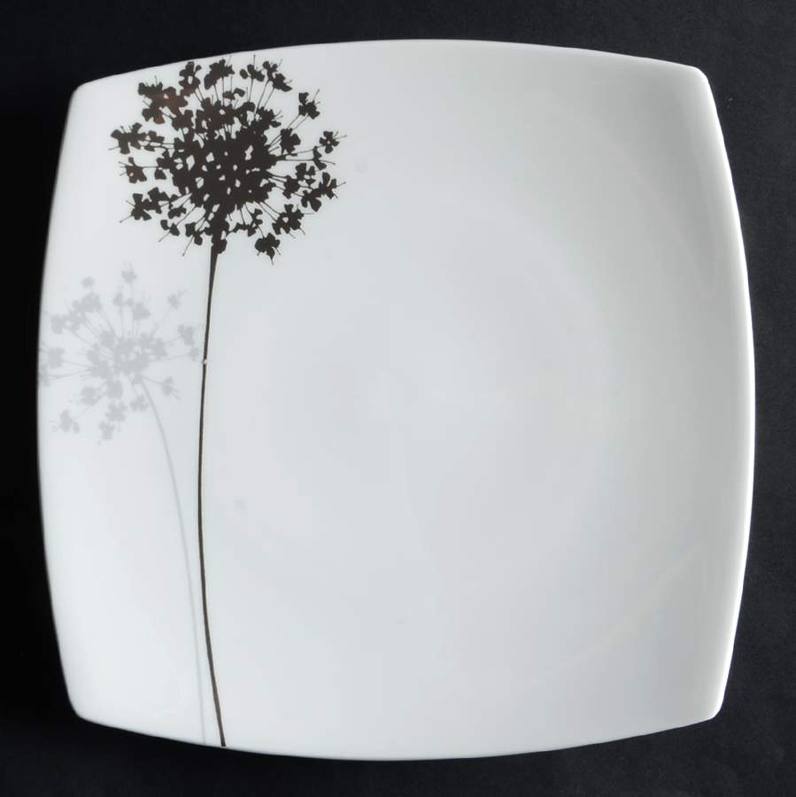 Floral Silhouette Dinner Plate by Mikasa-1