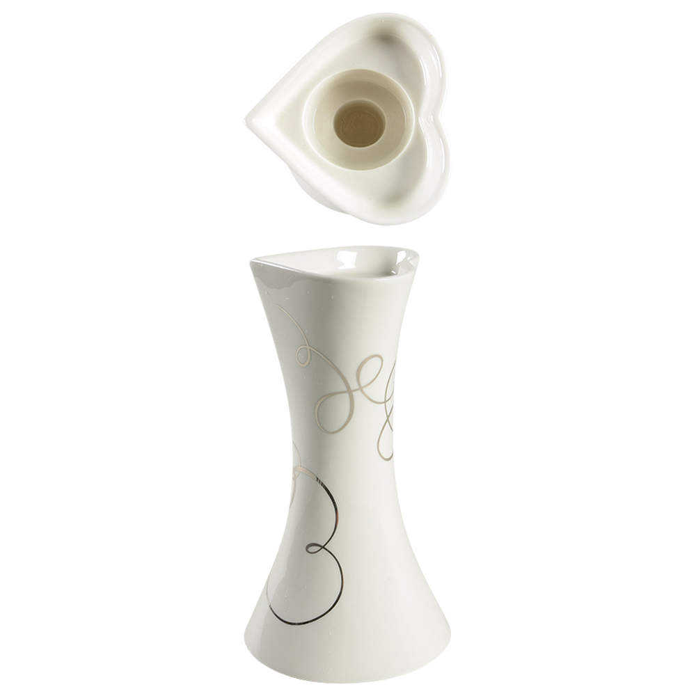 Love Story 8" Tall Candlestick by Mikasa-1