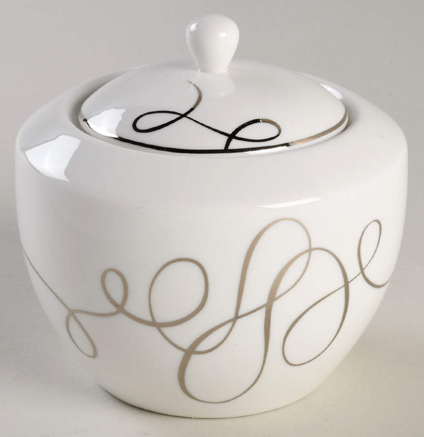 Love Story Sugar Bowl & Lid by Mikasa-1