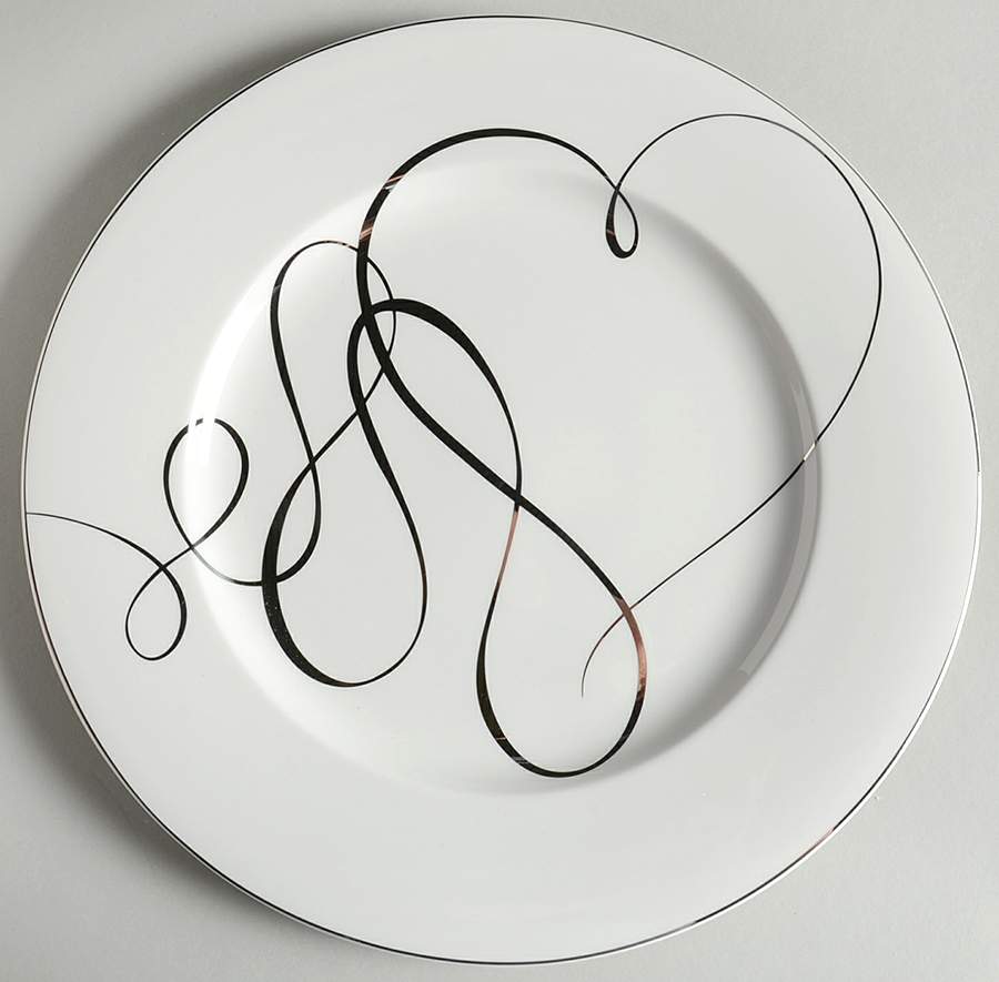 Love Story Service Plate (Charger) by Mikasa-1