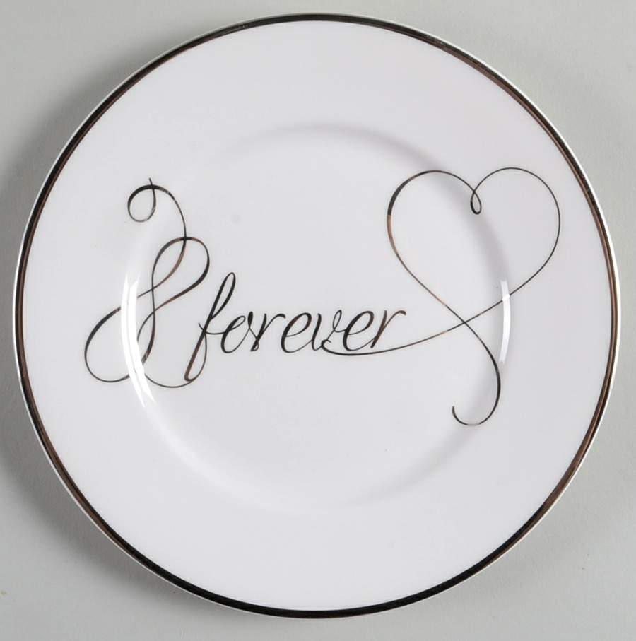 Love Story Appetizer Plate by Mikasa-1