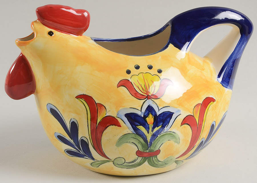 Yellow Talavera 32 Oz Pitcher by Maxcera Corp-1