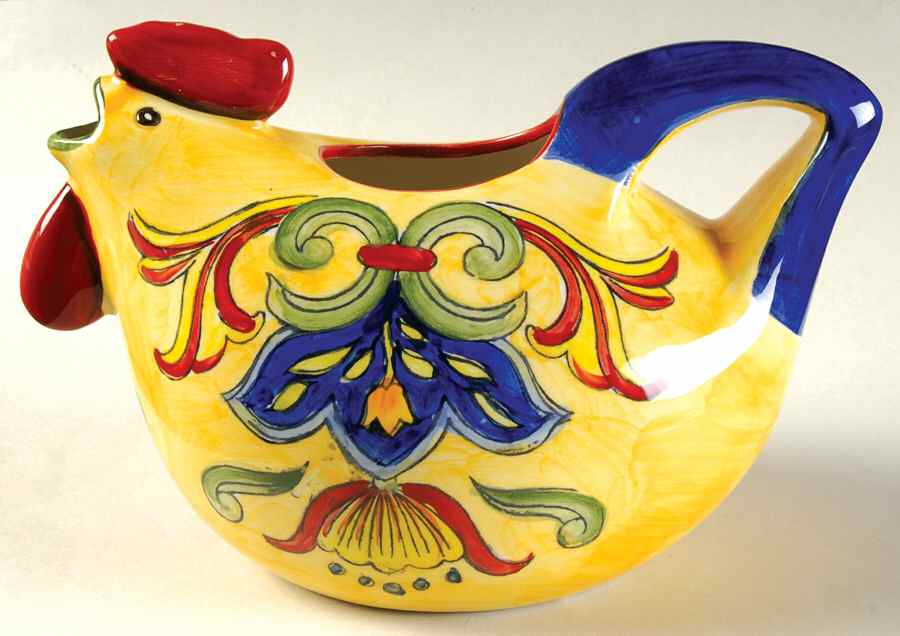 Yellow Talavera 32 Oz Pitcher by Maxcera Corp-1