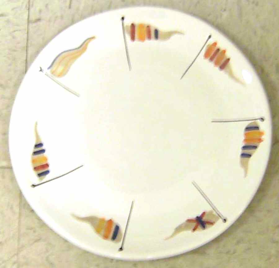 Saint Tropez Salad Plate by Mariposa-1