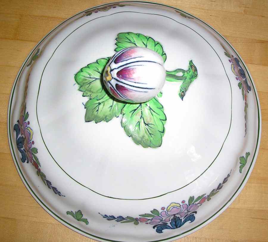 C4917 Lid for Round Vegetable by Minton-1