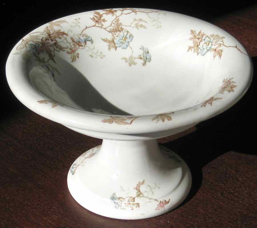 Vine Round Compote (Height X Width) by John Maddock & Sons-1