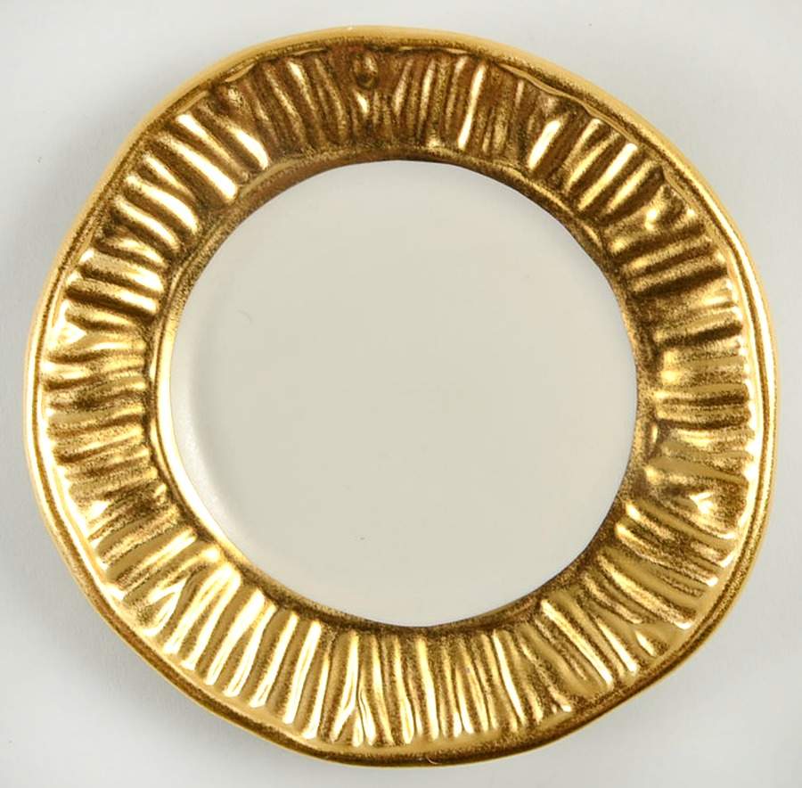 Coil Gold Bread & Butter Plate by Michael Wainwright-1
