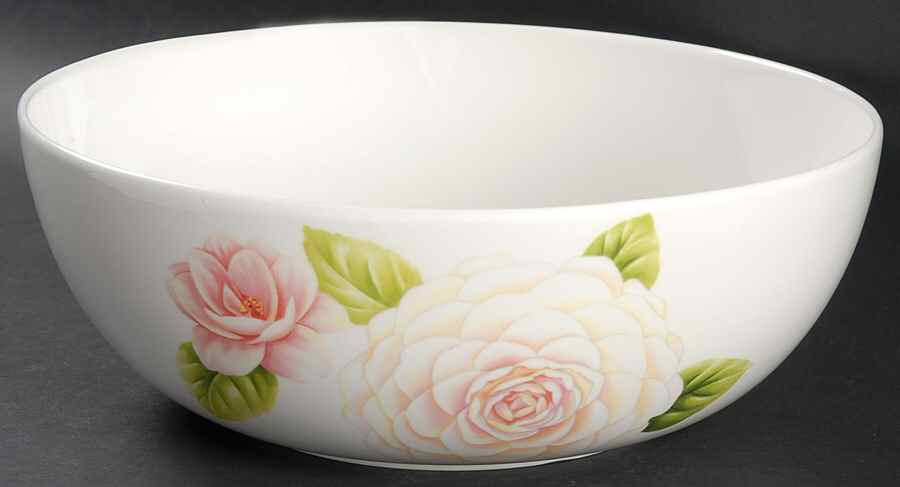 Tea Blossom 9" Round Serving Bowl by Martha Stewart-1