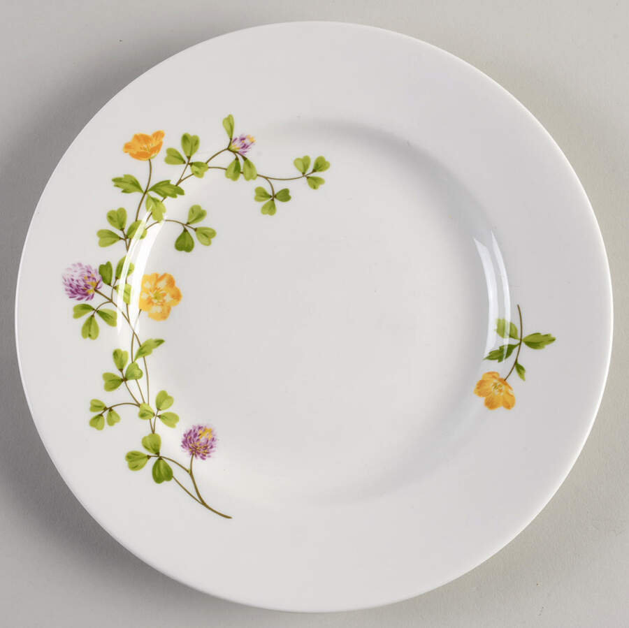 Spray of Clover Salad Plate by Martha Stewart-1