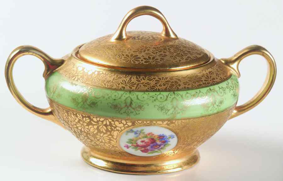 335 Sugar Bowl & Lid by J S Maier-1