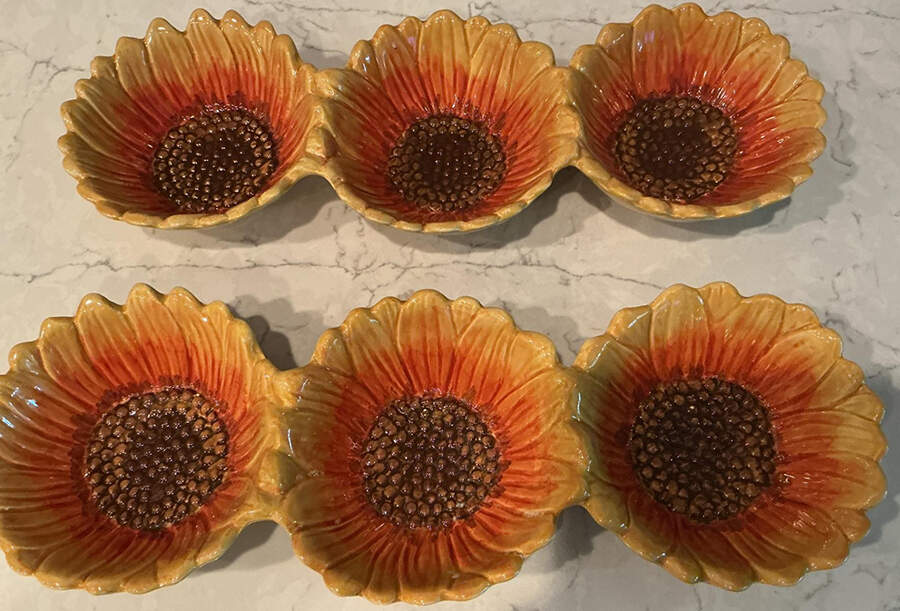 Sunset Sunflower 3-Part Relish by Maxcera Corp-1