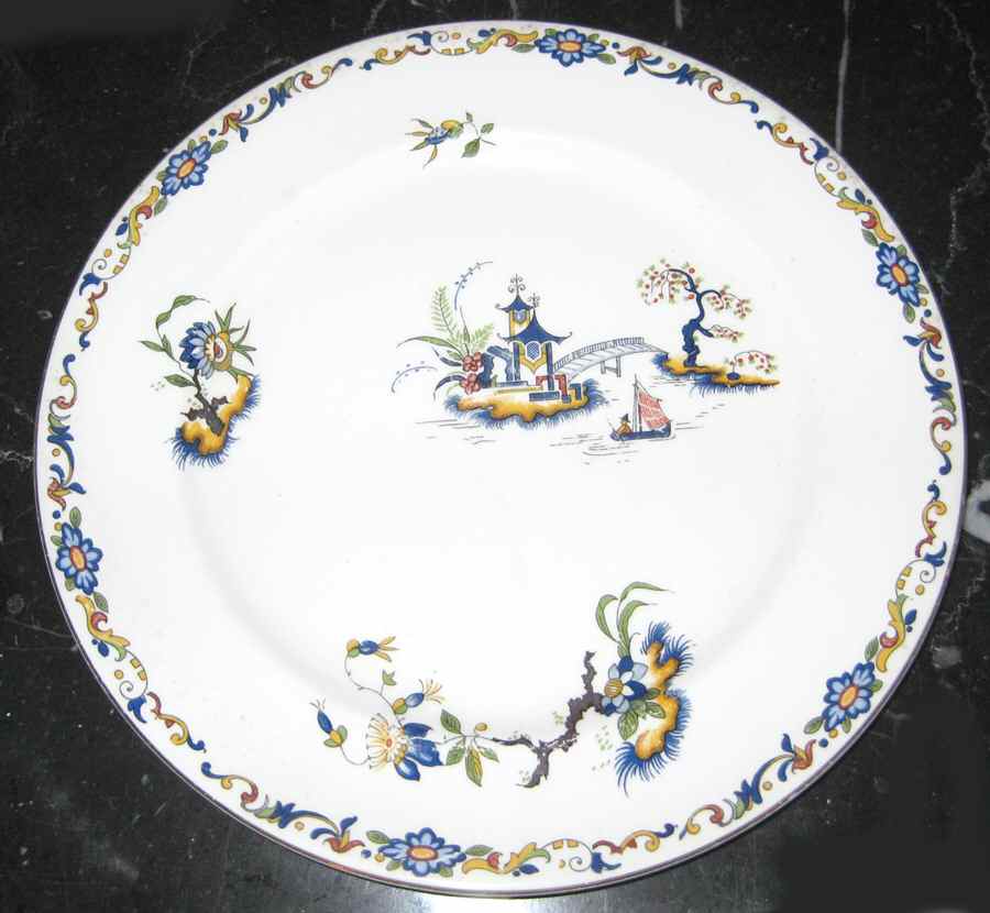 MAD217 Dinner Plate by John Maddock & Sons-1