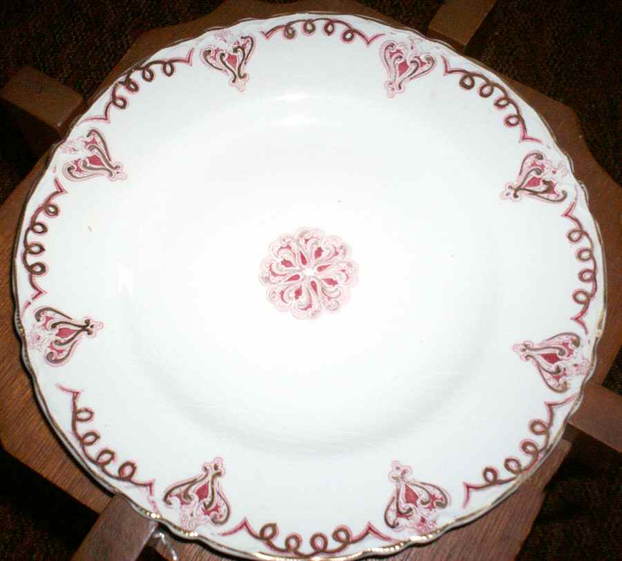 Everton Red Dinner Plate by J & G Meakin-1