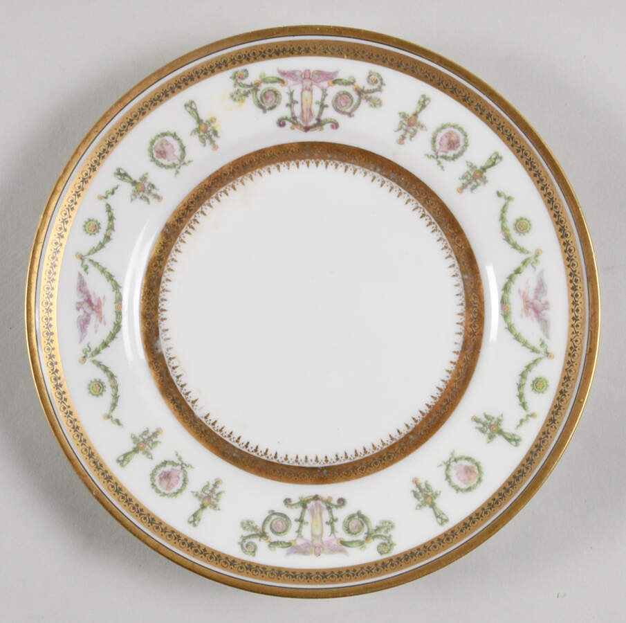 MFC24 Bread & Butter Plate by M F & Co (Marshall Fields)-1