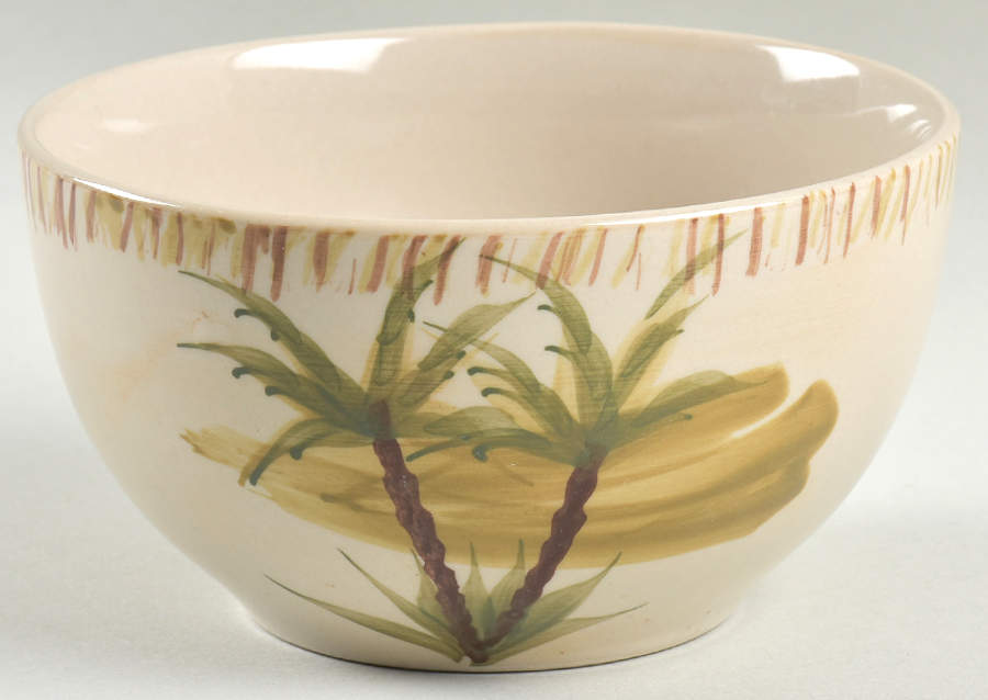 Tropic Palm Soup/Cereal Bowl by Mulberry Home Collection-1