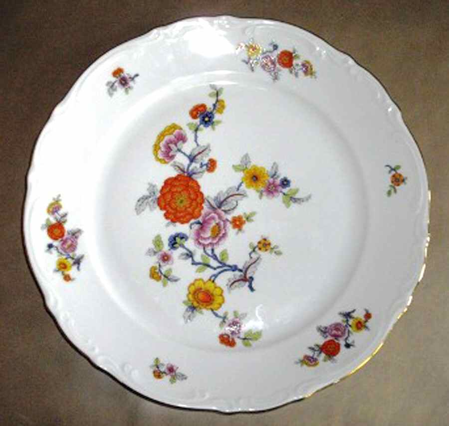 Oriental Garden Dinner Plate by Mitterteich-1