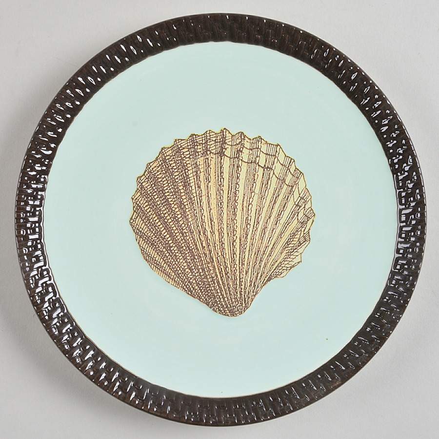 Fiji Salad/Dessert Plate by Mud Pie-1