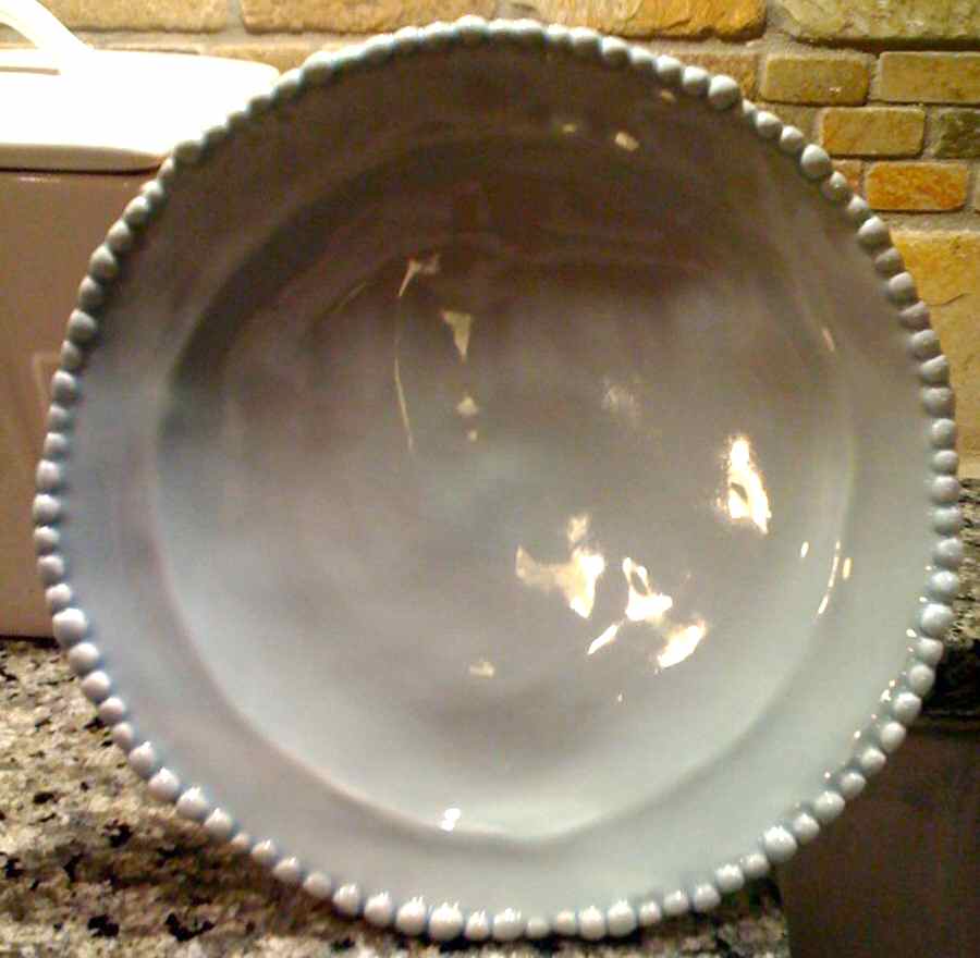 Baubles Light Blue Salad/Dessert Plate by Mariposa-1