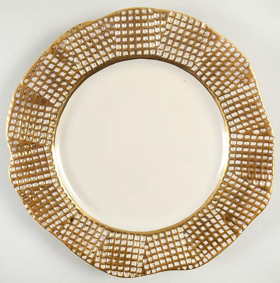 Manhattan Gold Salad Plate by Michael Wainwright-1