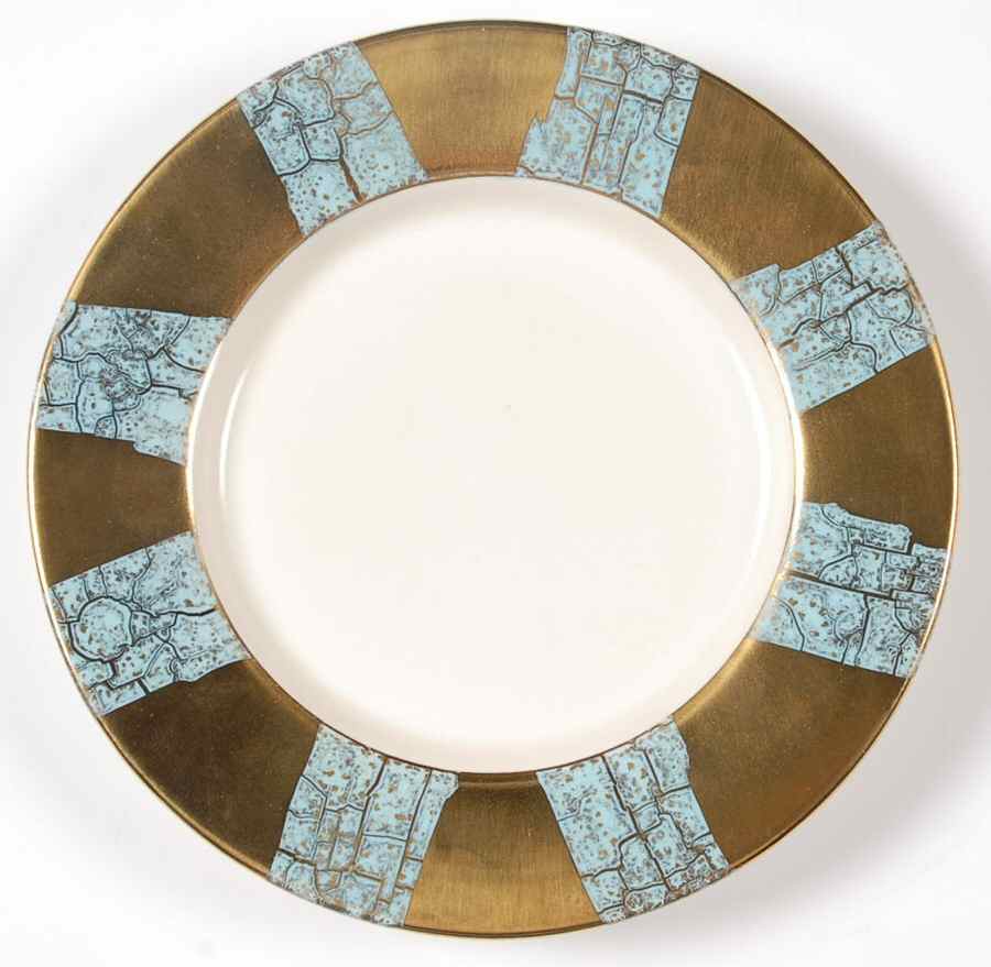 Amalfi Turquoise Bread & Butter Plate by Michael Wainwright-1