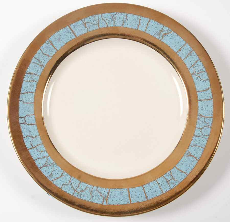 Amalfi Turquoise Salad Plate by Michael Wainwright-1