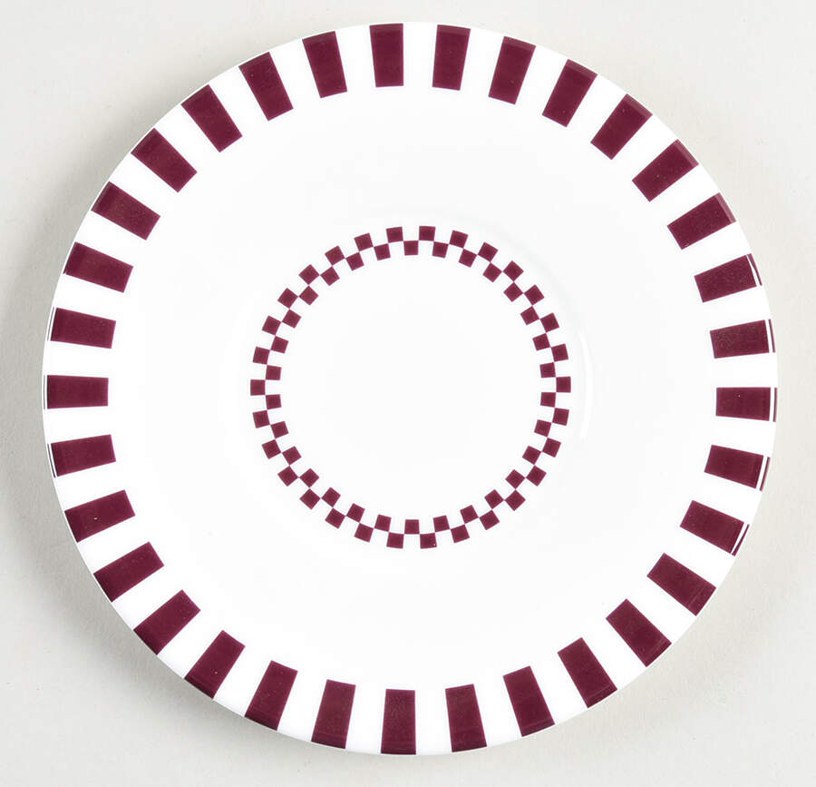 Claret Saucer by Missoni Home-1