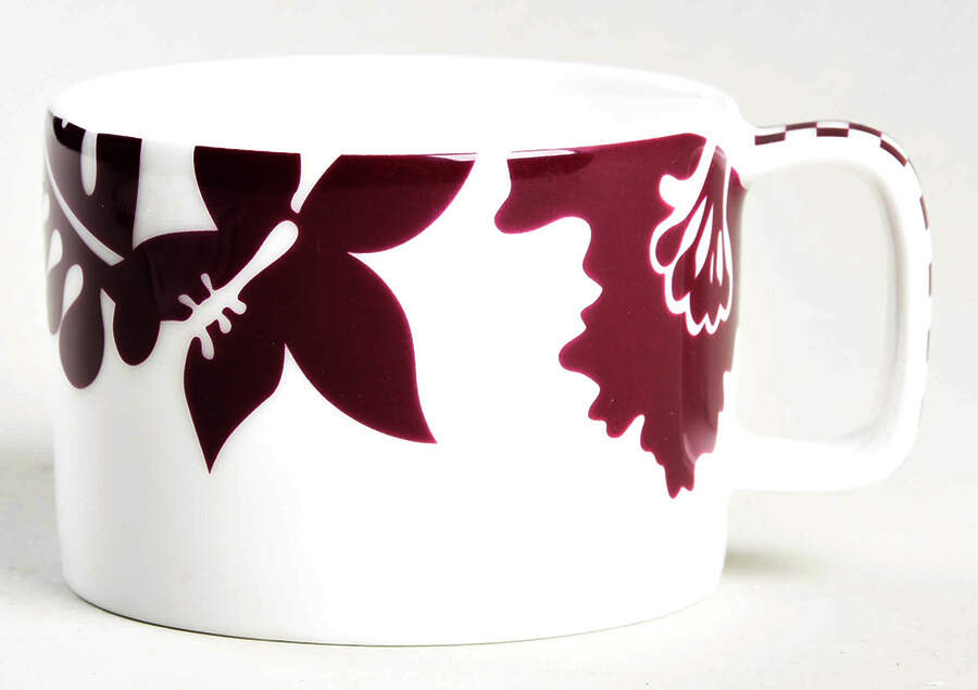 Claret Flat Cup by Missoni Home-1