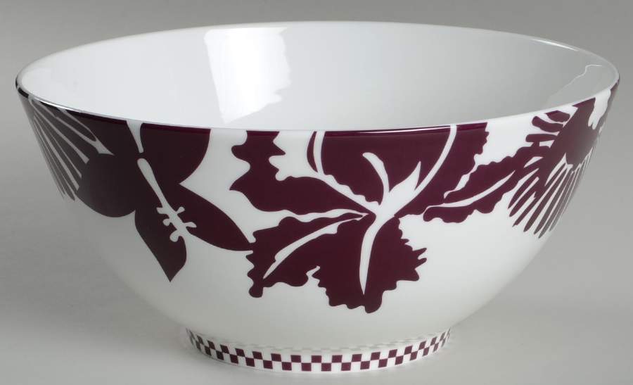 Claret 10" Large Salad Serving Bowl by Missoni Home-1