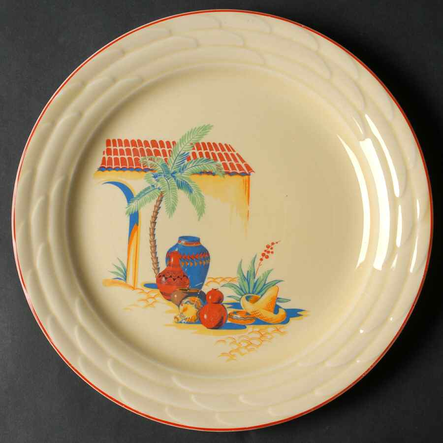 MTC104 Luncheon Plate by Mount Clemens-1