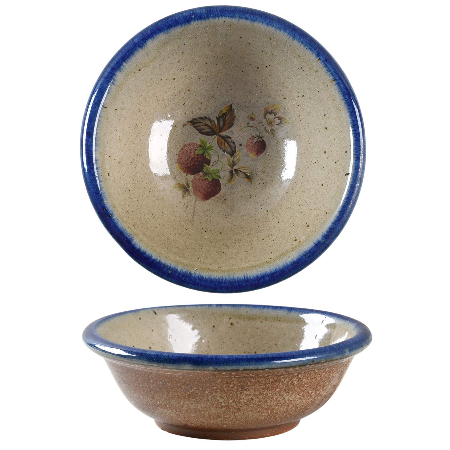 Strawberry Coupe Soup Bowl by Monroe Salt Works-1