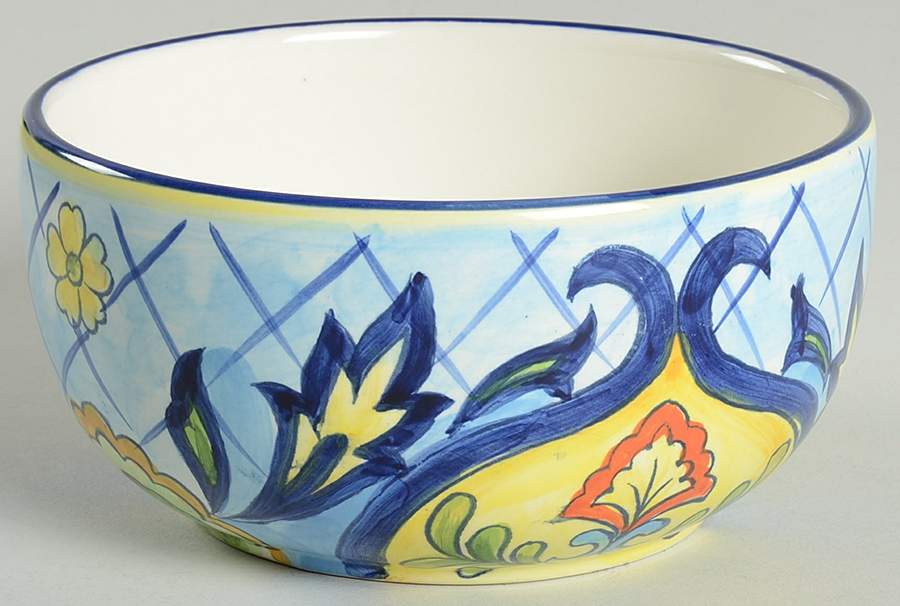 Blue Talavera Soup/Cereal Bowl by Maxcera Corp-1