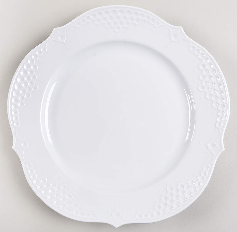 Water Lily Service Plate (Charger) by Meissen (Germany)-1