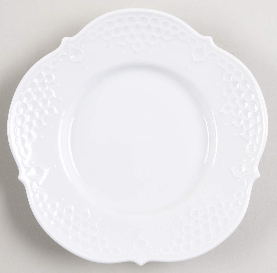 Water Lily Bread & Butter Plate by Meissen (Germany)-1