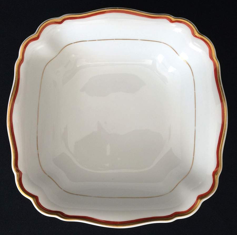 980503 8" Square Vegetable Bowl by Meissen (Germany)-1