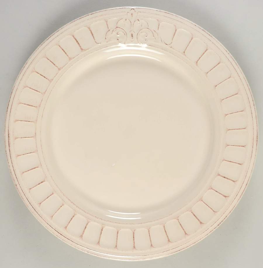 Venice Cream Dinner Plate by Matceramica-1