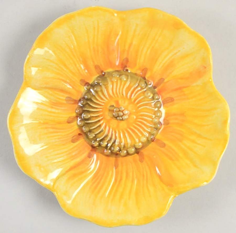 Flowers Appetizer Plate by Maxcera Corp-1