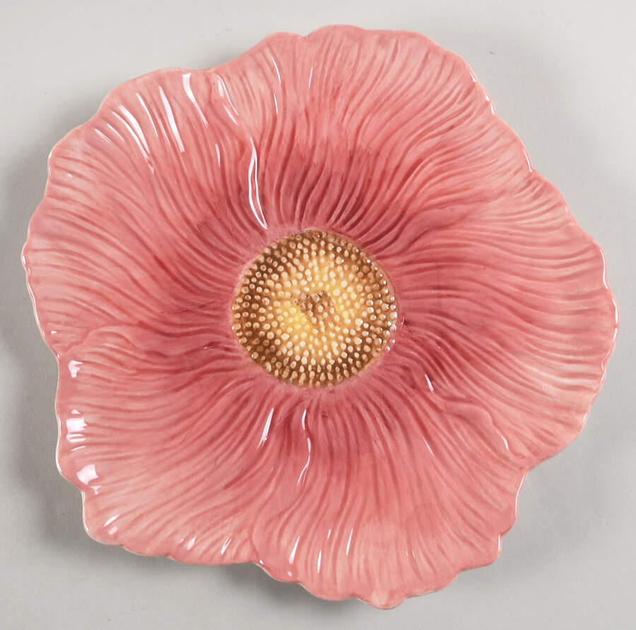 Flowers Dinner Plate by Maxcera Corp-1