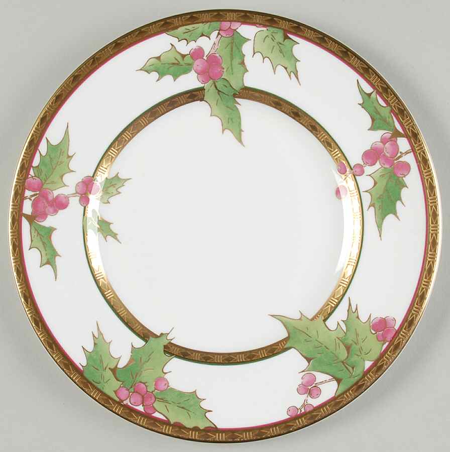 Celebration Salad/Dessert Plate by Minton-1