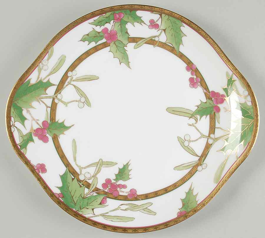 Celebration Handled Cake Plate by Minton-1