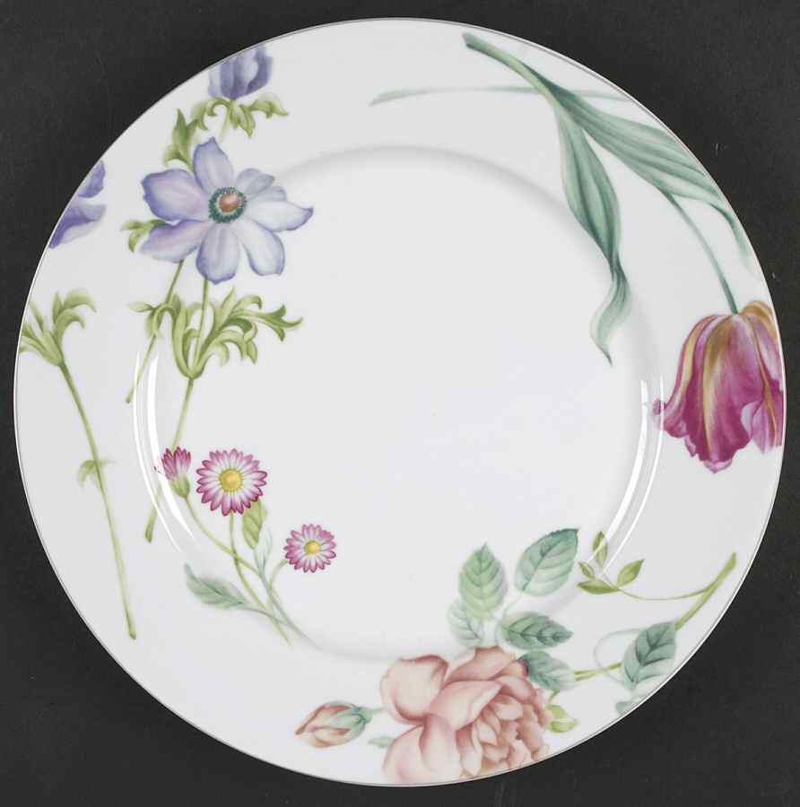 Floral Fantasy Dinner Plate by Mikasa-1